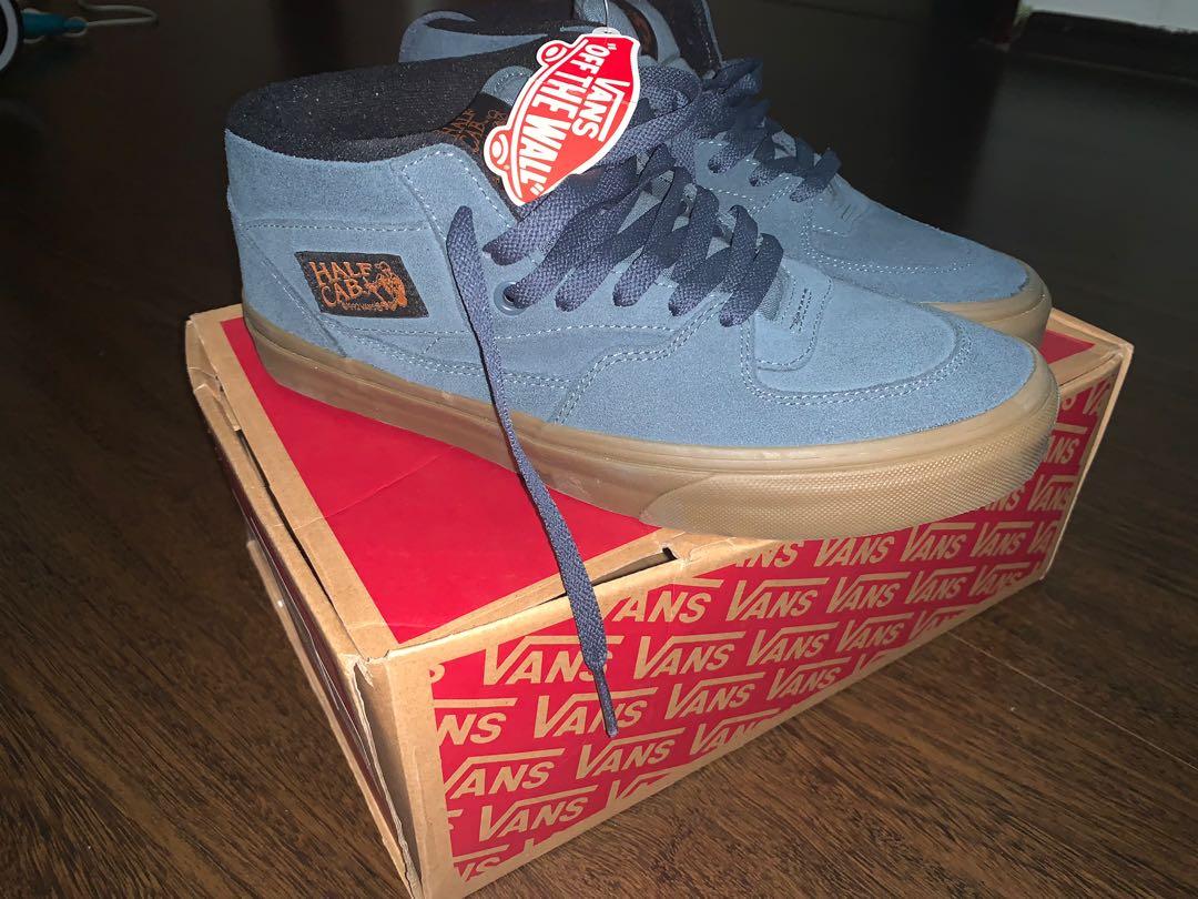 Vans Half Cab Gum Sole M US 8.5, Men's Fashion, Footwear, Sneakers on