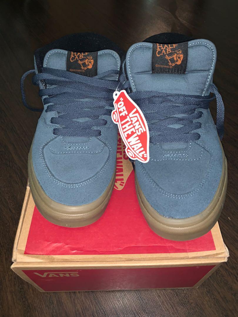 Vans Half Cab Gum Sole M US 8.5, Men's Fashion, Footwear, Sneakers on