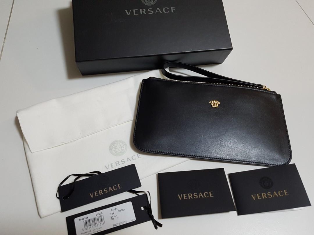 versace wristlet