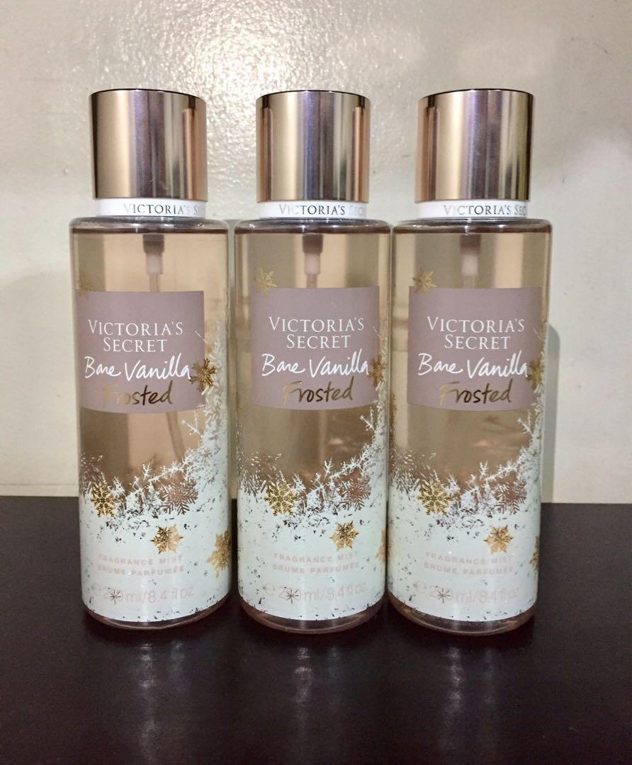 Victoria Secret Bare Vanilla Frosted Perfume 2024 favors