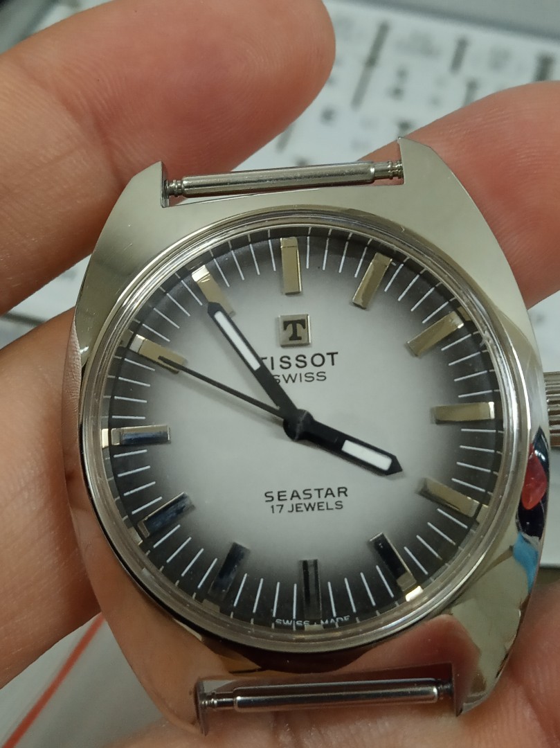 Vintage Tissot seastar manual wind watch NOS