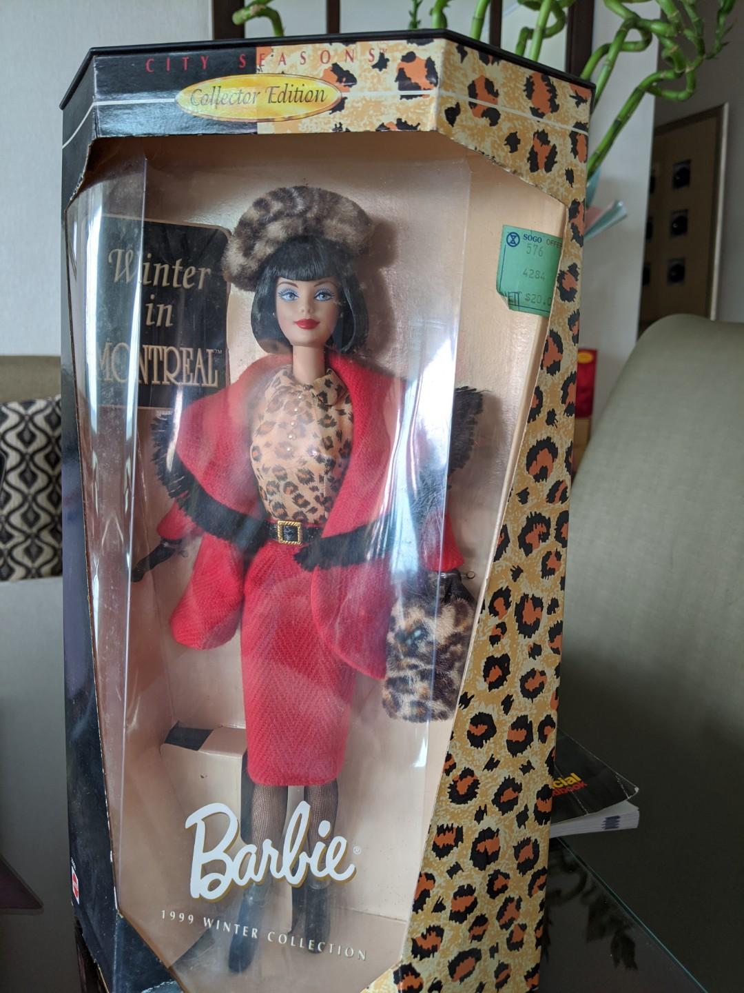 Winter In Montreal 1999 Barbie Doll Toys Games Bricks
