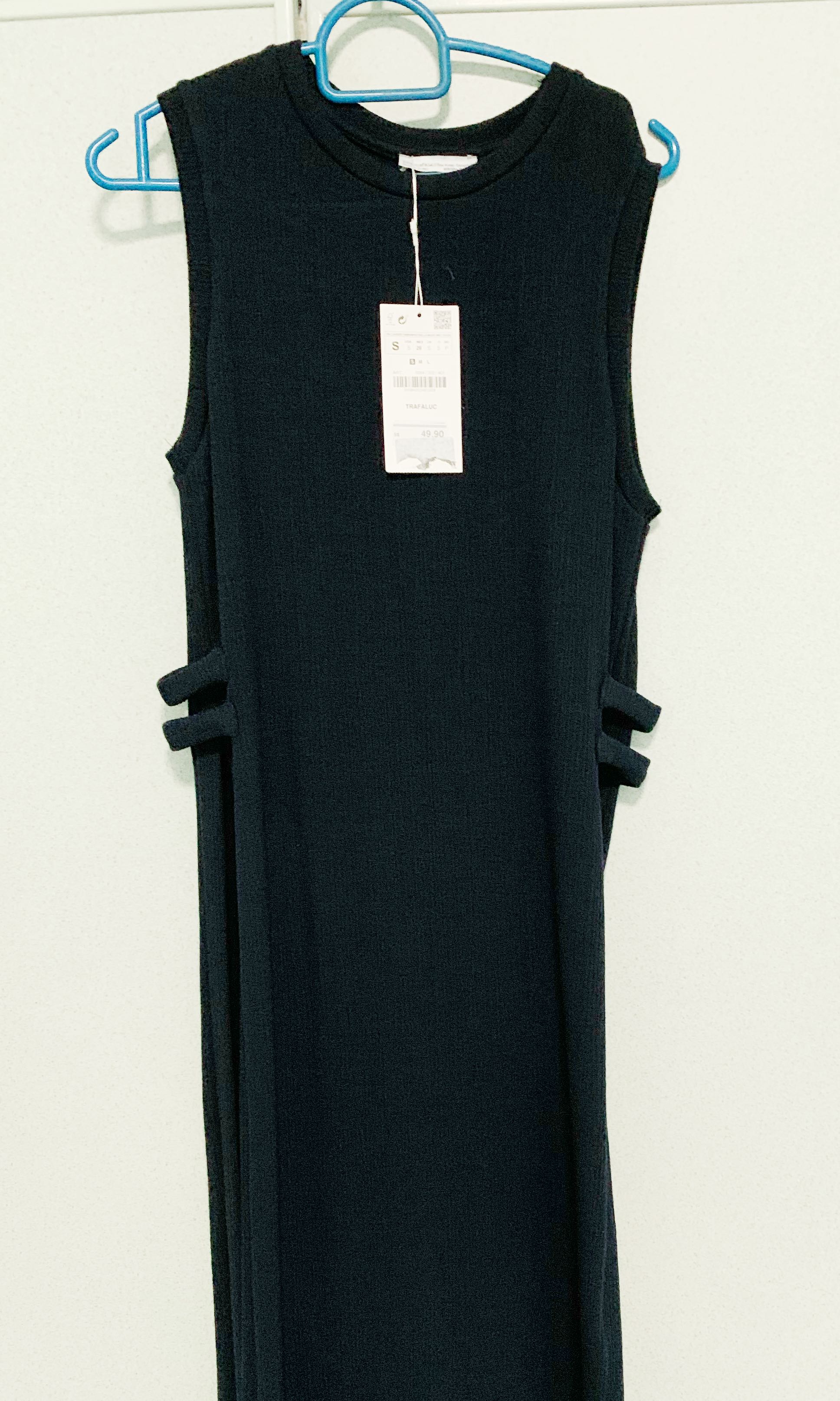 zara slit dress