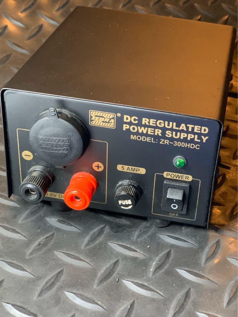 Zebra ZR300 HDC Regulated Power Supply, TV & Home Appliances