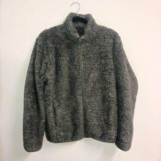 Uniqlo Grey Fuzzy Sweater