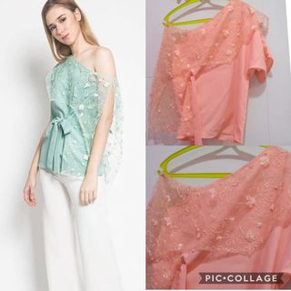 Tops pearl peach 1x pake