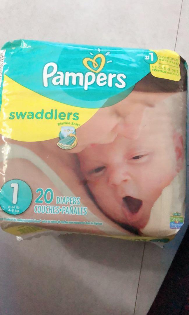 pampers size 1 20 pack