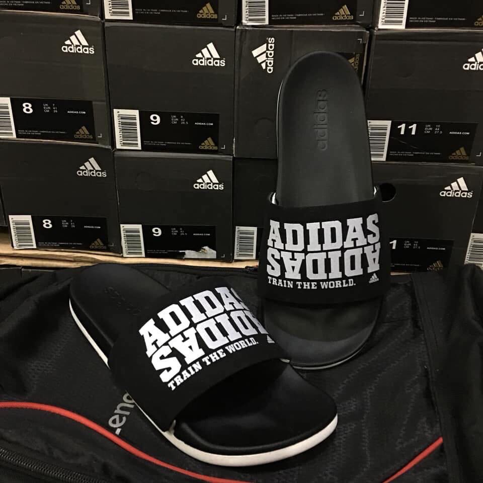 adidas train the world slides
