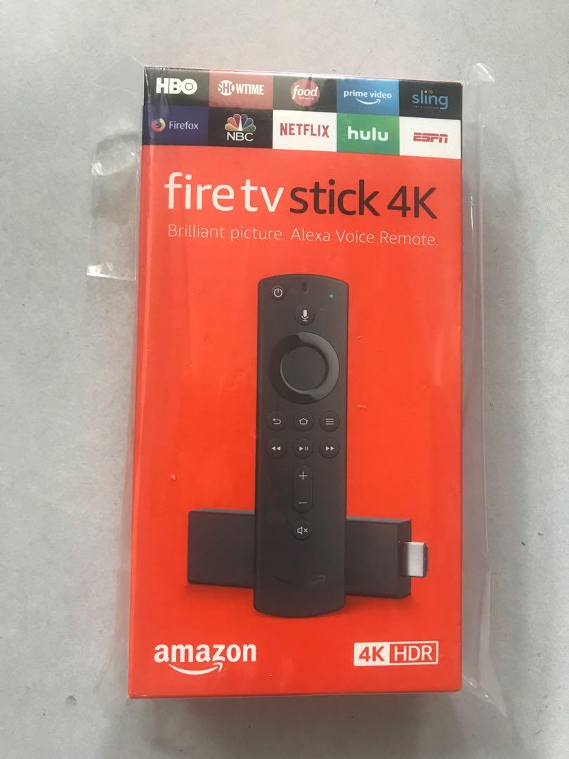 Amazon Fire Tv Stick 4k Tv 機頂棒 電子產品 電視 其他電器 Carousell