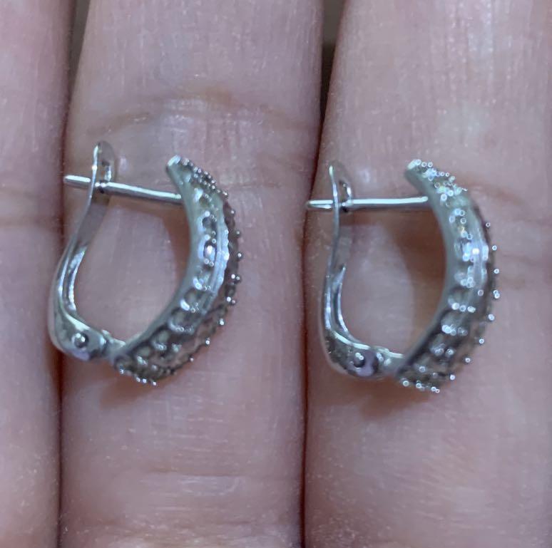 Anting Emas Putih kadar 750 #CNY2020