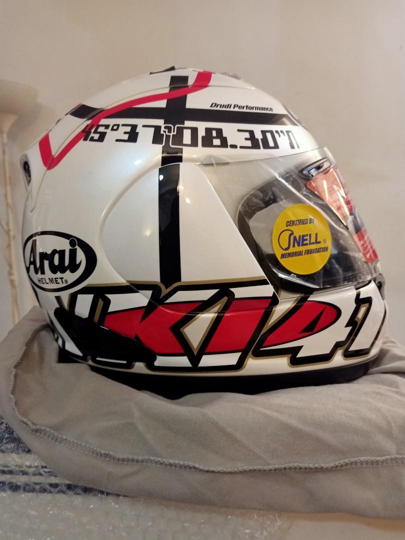 値下げ❕ARAI RX-7RR5 HAGA MONZAレプリカドゥカティ 24fm.ps