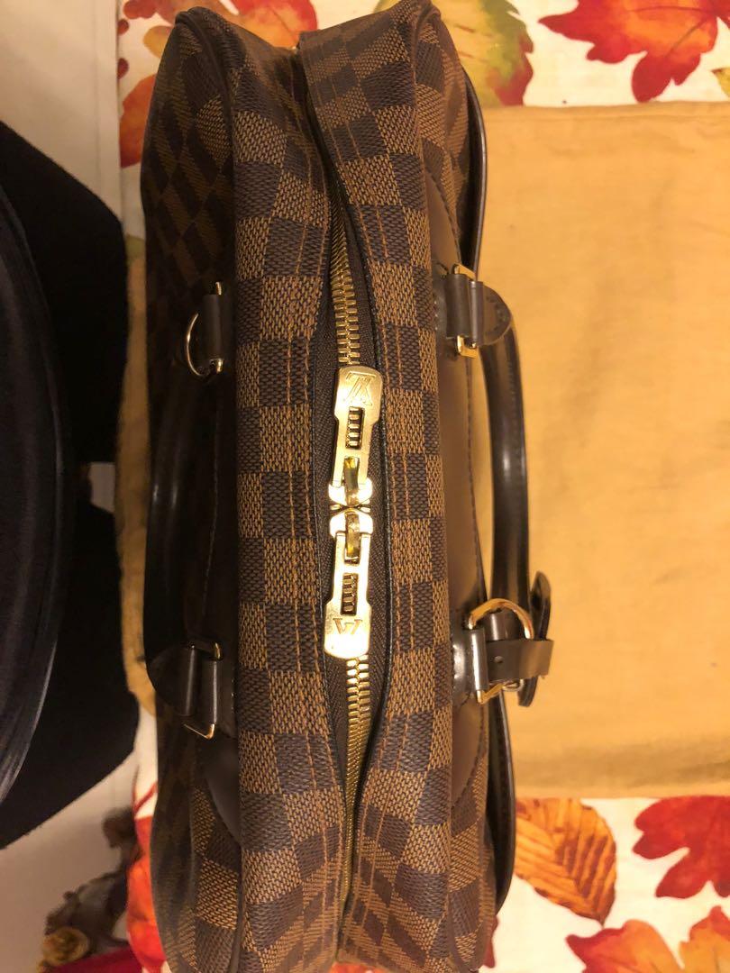 Louis Vuitton Damier Ebene Deauville. Made in France. Date code: MB0072,  Luxury, Bags & Wallets on Carousell