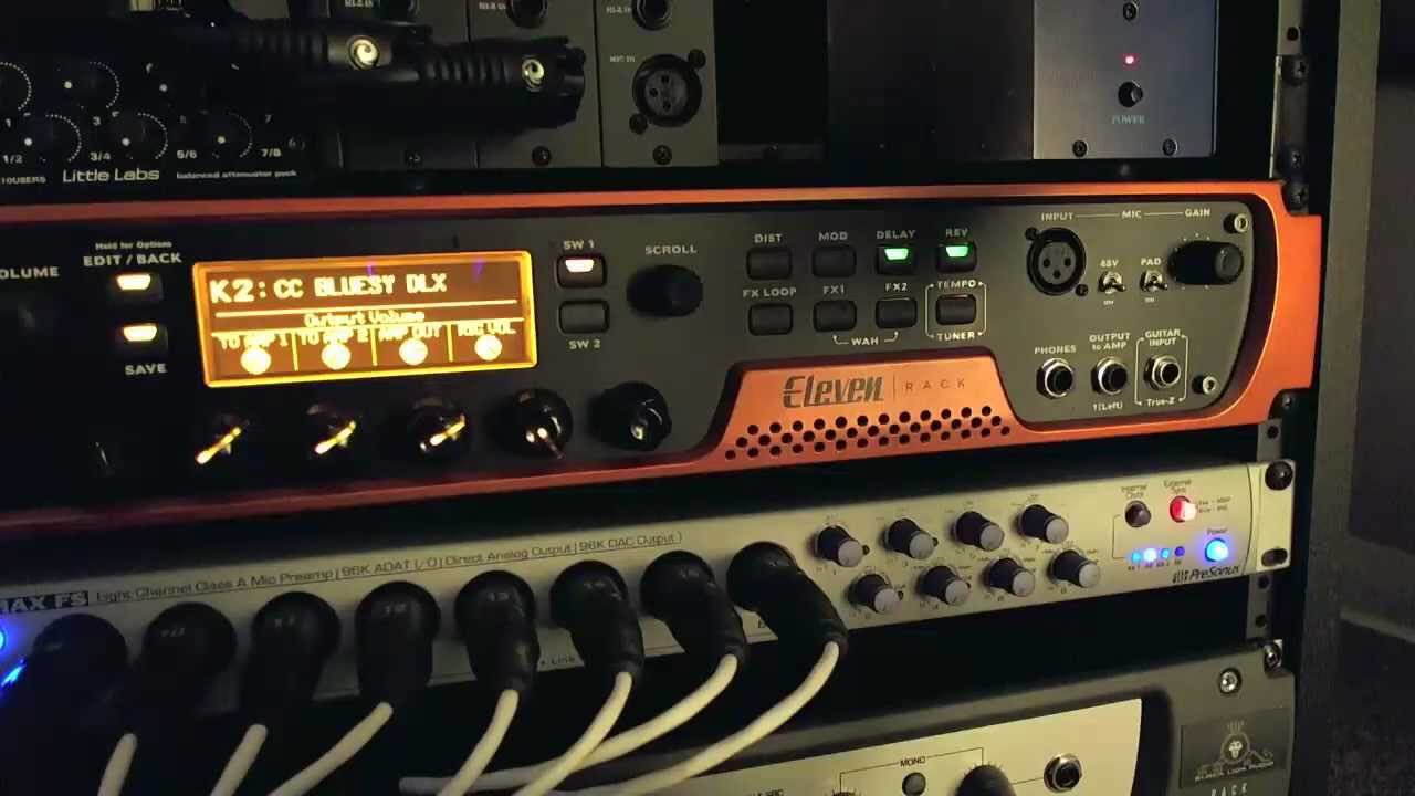 Avid Eleven Rack, Hobbies & Toys, Music & Media, Musical Instruments on ...