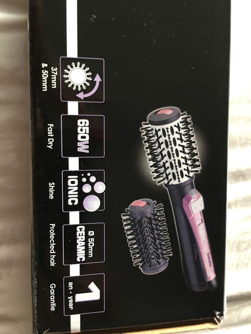 Babyliss Ionic Brush, Beauty & Personal Care, Hair on Carousell