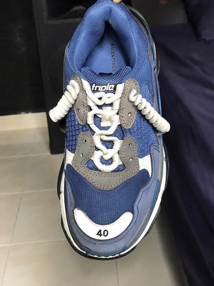 Triple s laces cheap