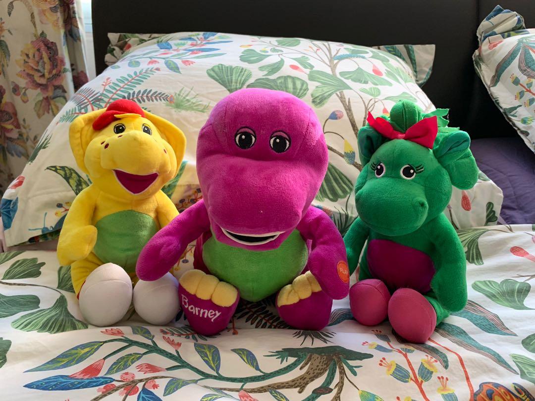 barney and friends stuffed animals