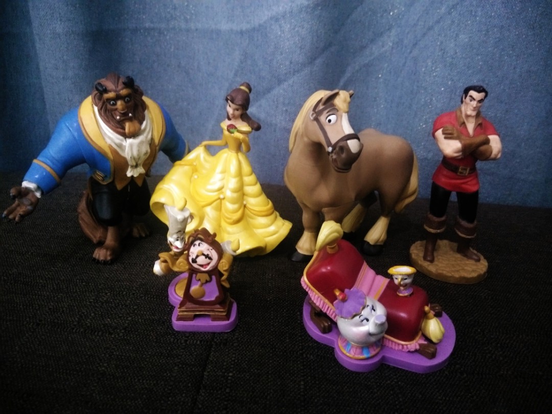 Beauty And The Beast Toy Set Display Set Hobbies Toys Toys Games On Carousell