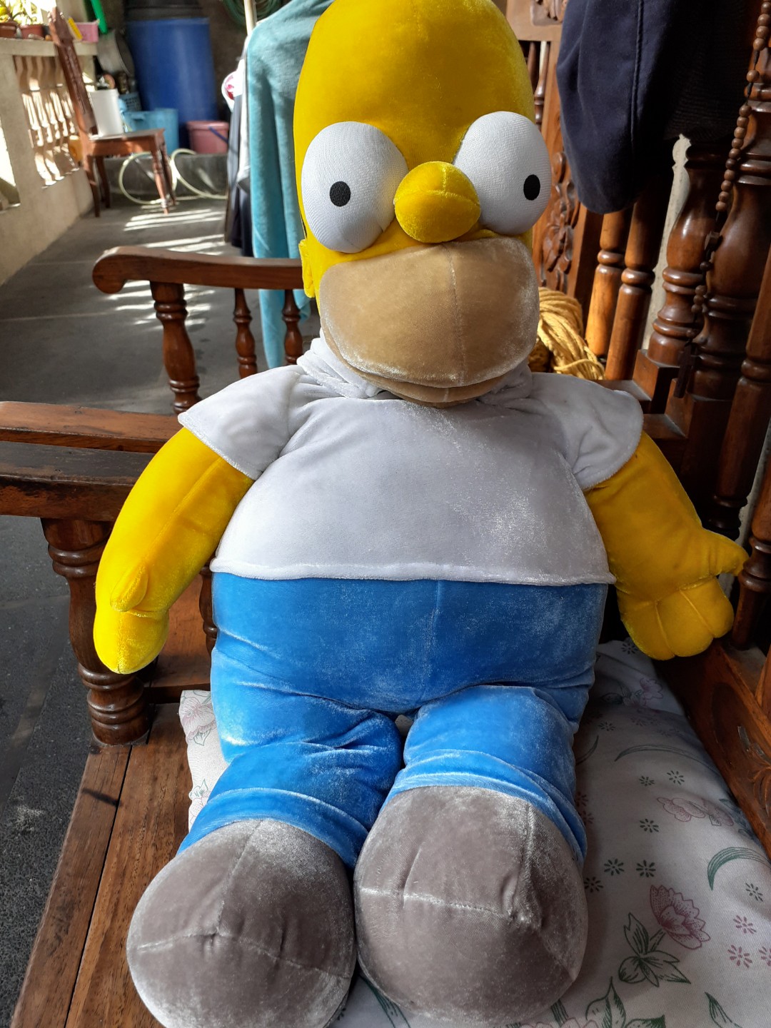 Homer simpson sale stuffed toy