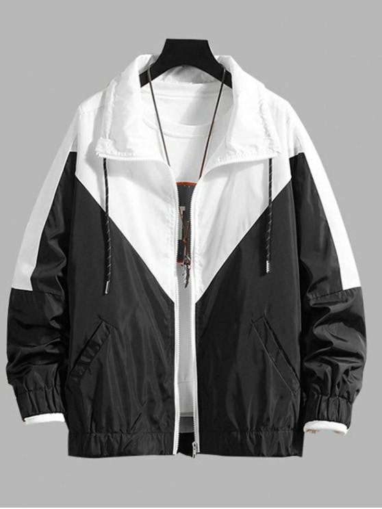 Black and cheap white sports jacket