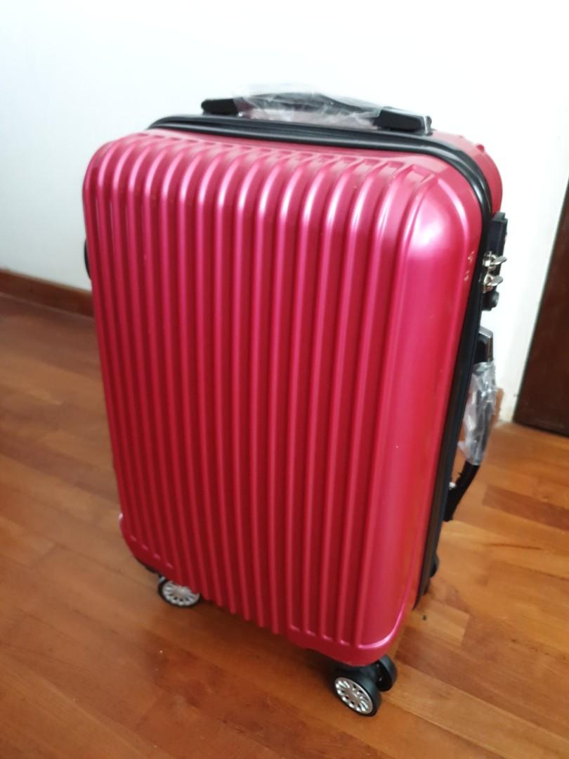 hot pink carry on luggage