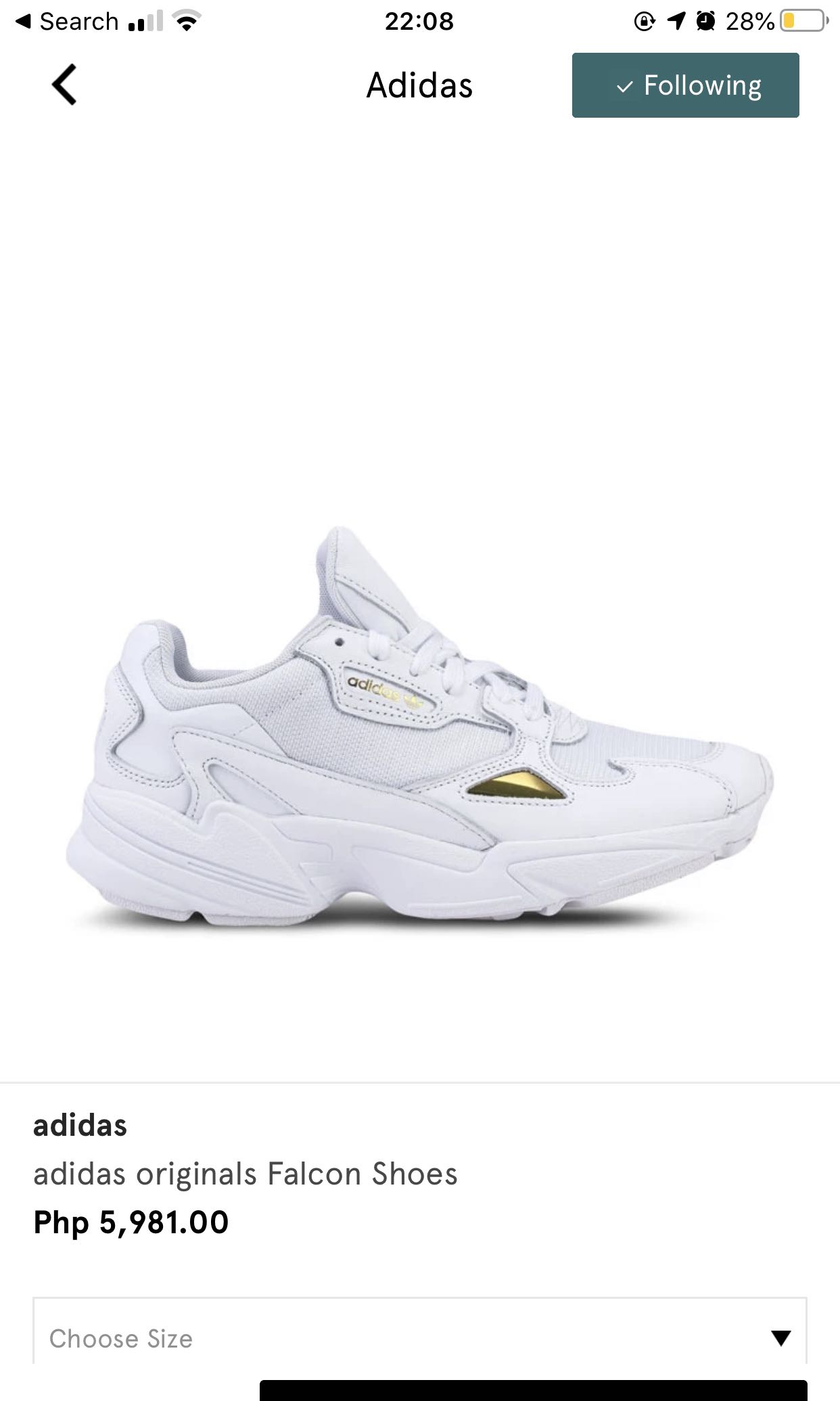 adidas falcon france