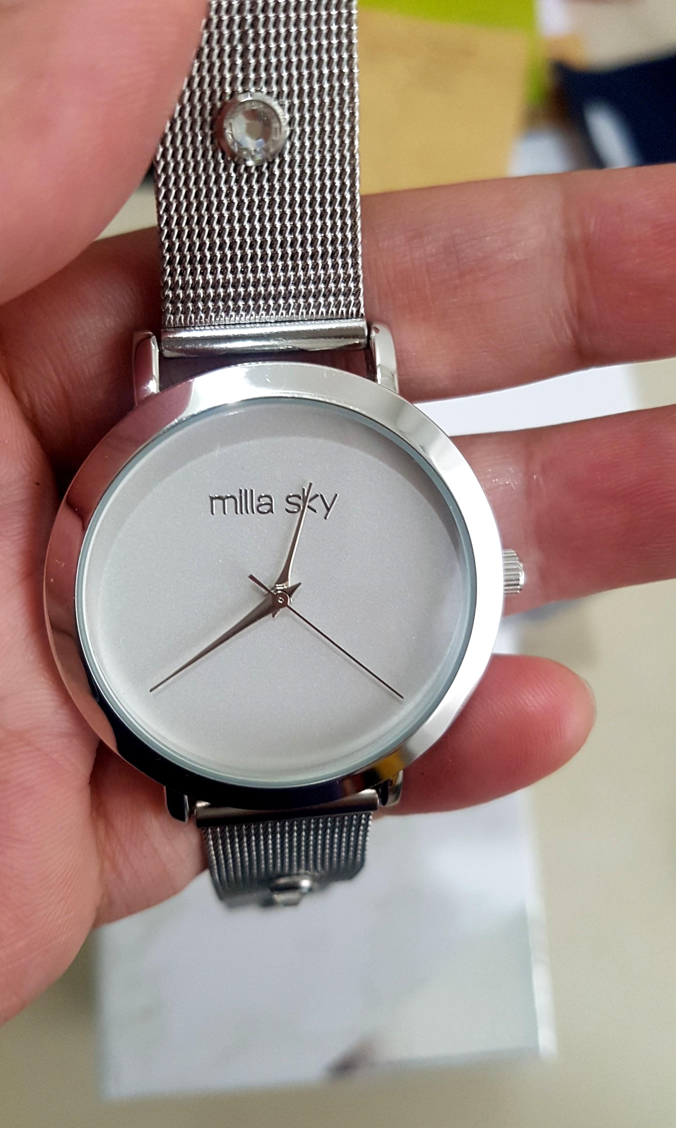 LOWERED PRICE Brand New Milla Sky Silver Watch