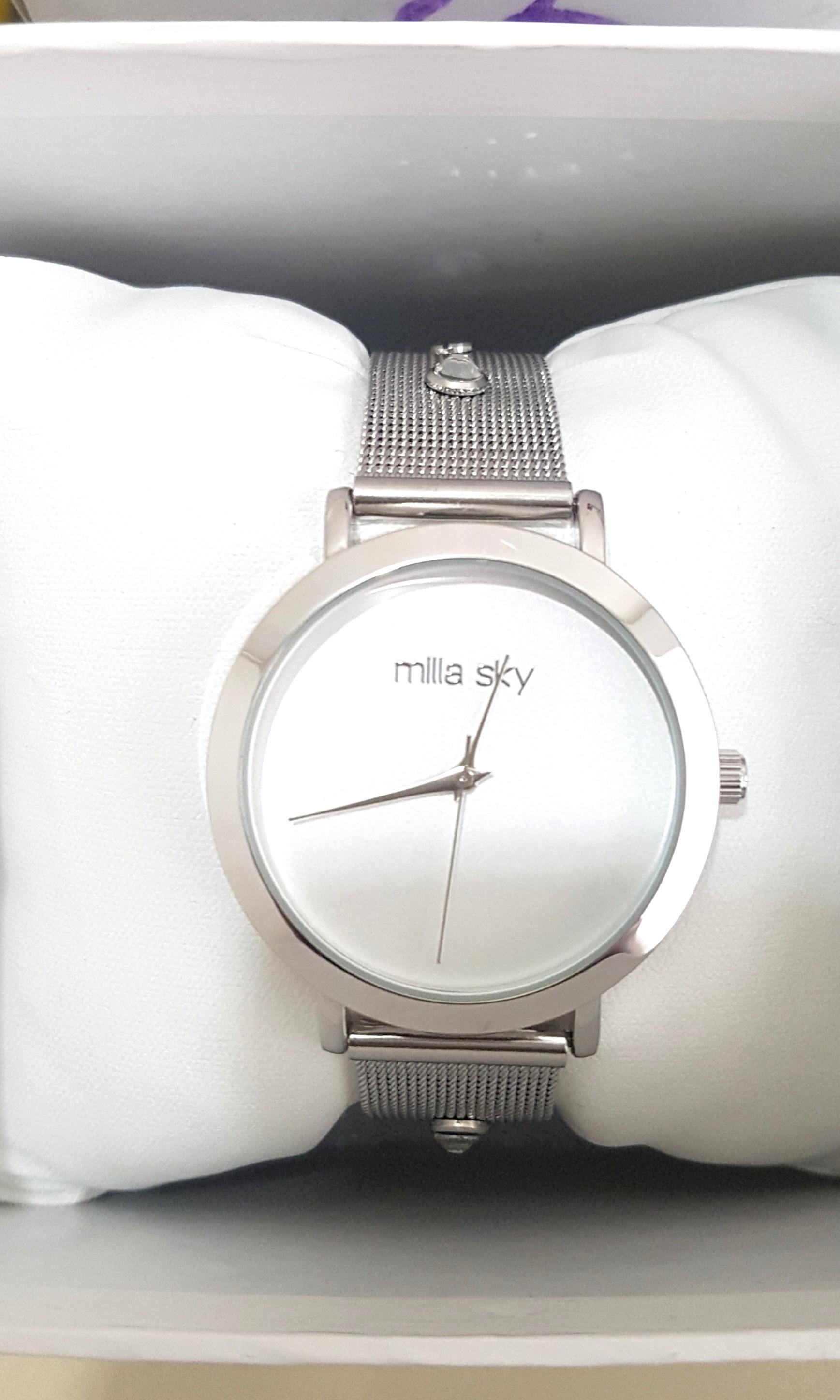 LOWERED PRICE Brand New Milla Sky Silver Watch Mobile Phones