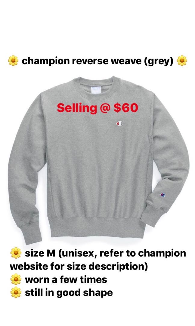 champion sweater grey 60