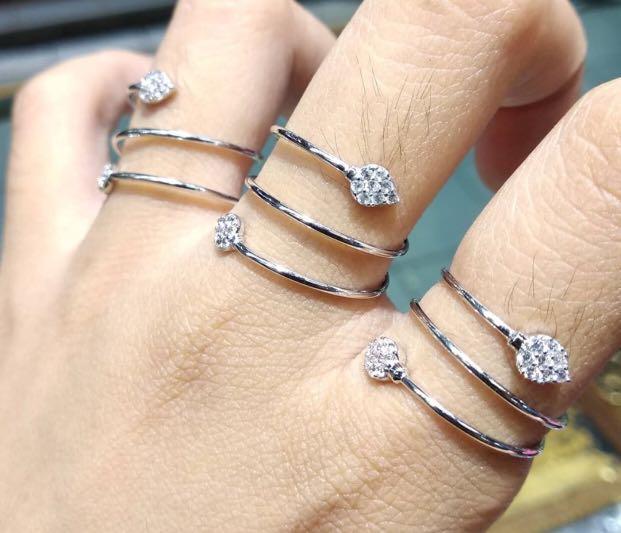 Cincin Emas Spiral Lengkap Surat Dan Bisa Dijual Lagi Fesyen Wanita Perhiasan Di Carousell