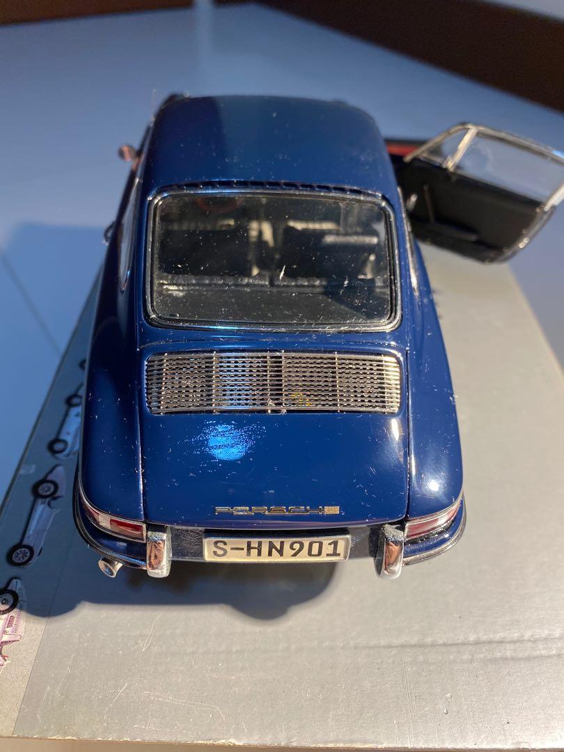 Cmc Porsche 901 Coupe 1964 Navy Blue Diecast 1 18 Toys Games Bricks Figurines On Carousell