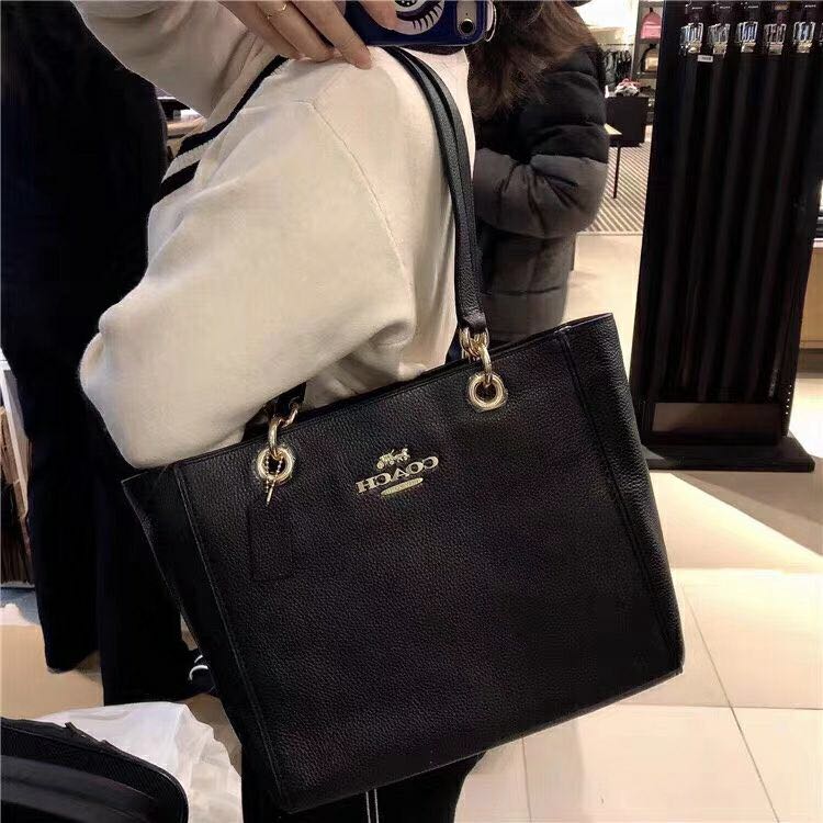 Coach leather jes tote Clearance