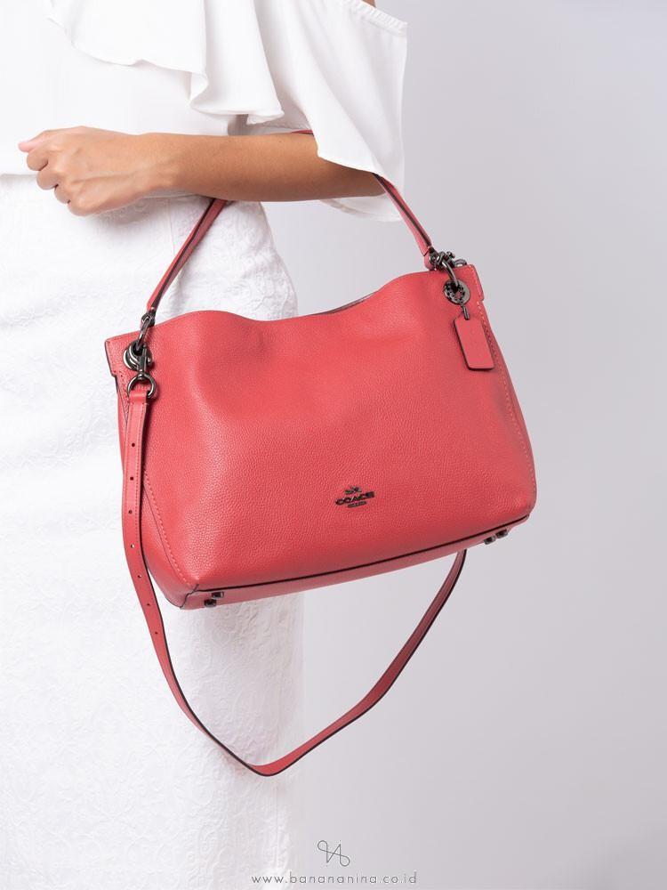 Coach clarkson cheap hobo washed red