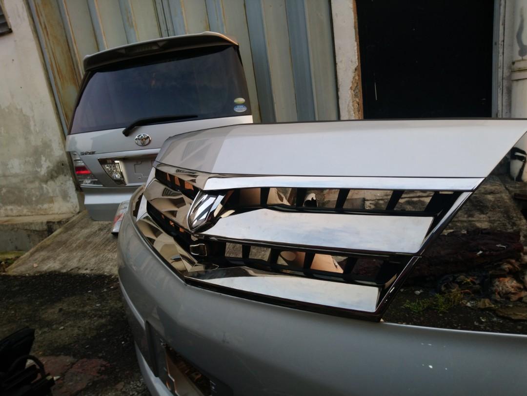 トヨタアルファードGGH30系バグガードフード/プロテクター/ディフレクターALPHARD