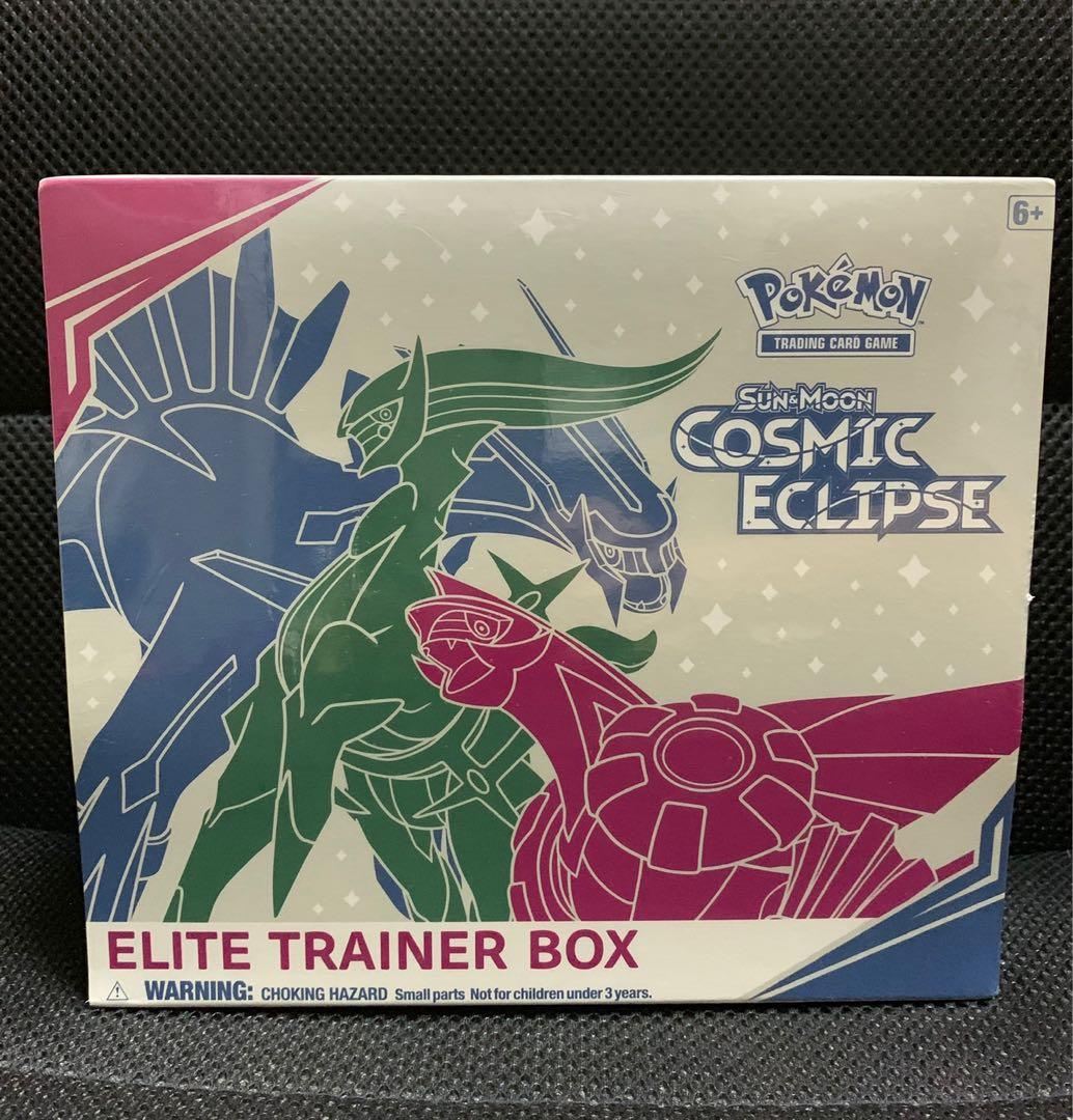 Pokemon TCG Sun & Moon 12 Cosmic Eclipse Elite Trainer Box 