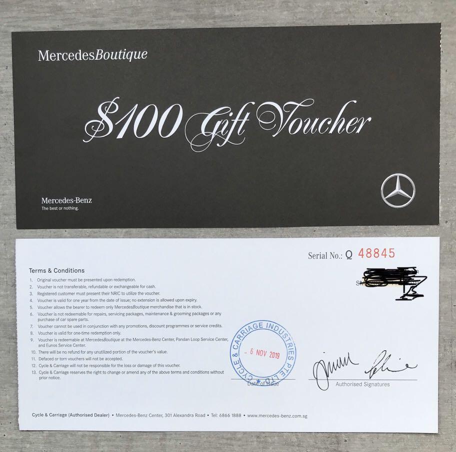 Cycle Carriage-Mercedes Boutique vouchers, Everything Else on