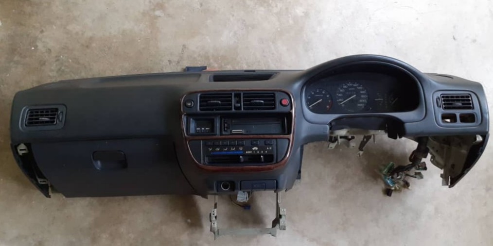 Dashboard, meter, aircond panel Honda Civic EJ, Auto Accessories 