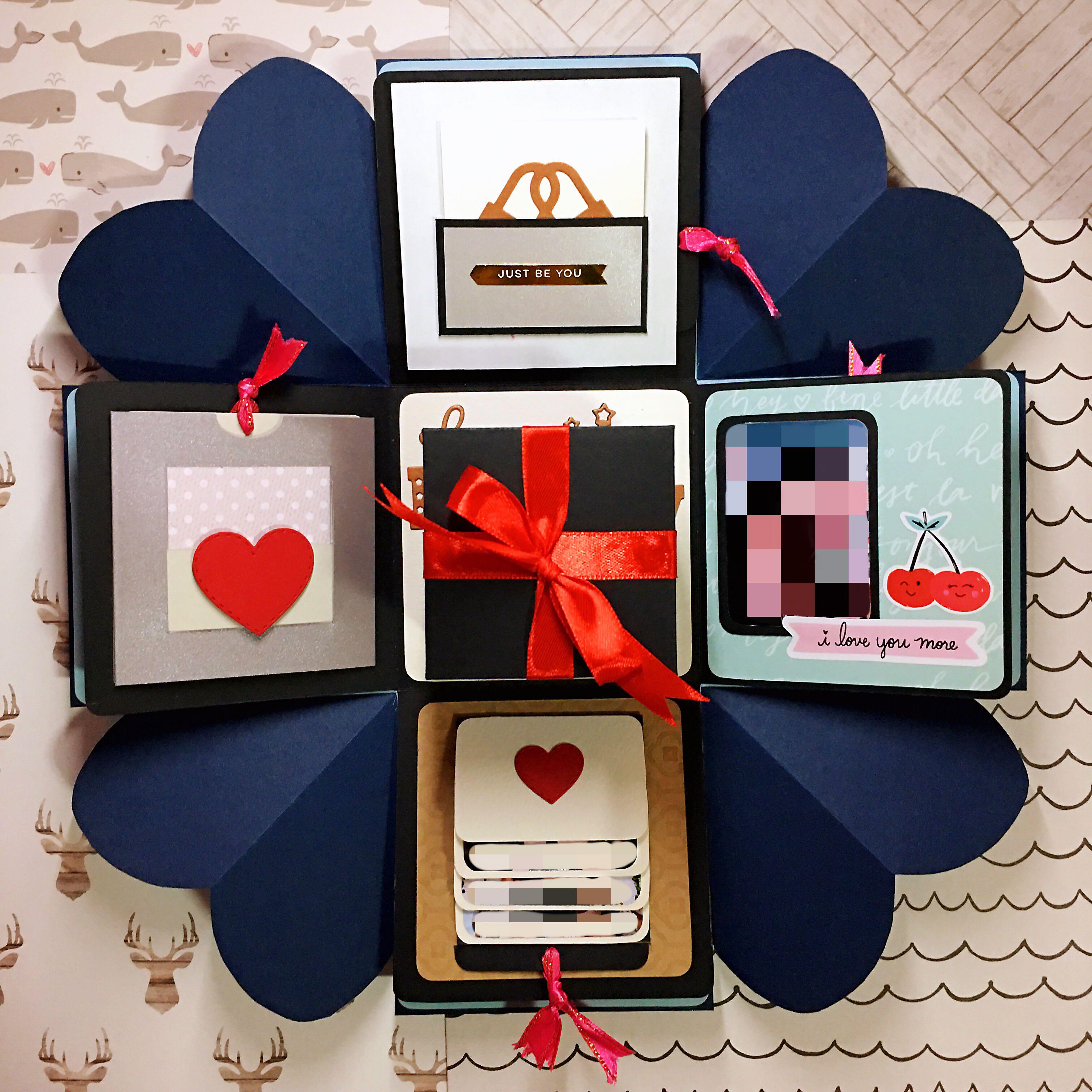 Diy Handmade Explosion Box Surprise Box Birthday Gift Box