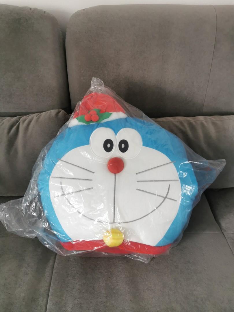 Doraemon Pillow w Blanket, Hobbies & Toys, Toys & Games on Carousell