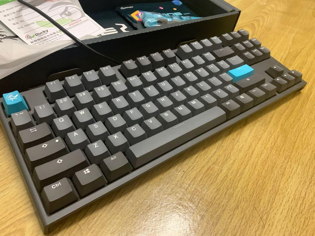 Mechanical Keyboard Ducky One 2 Skyline Tkl Red Switch, Computers & Tech,  Parts & Accessories, Computer Keyboard On Carousell