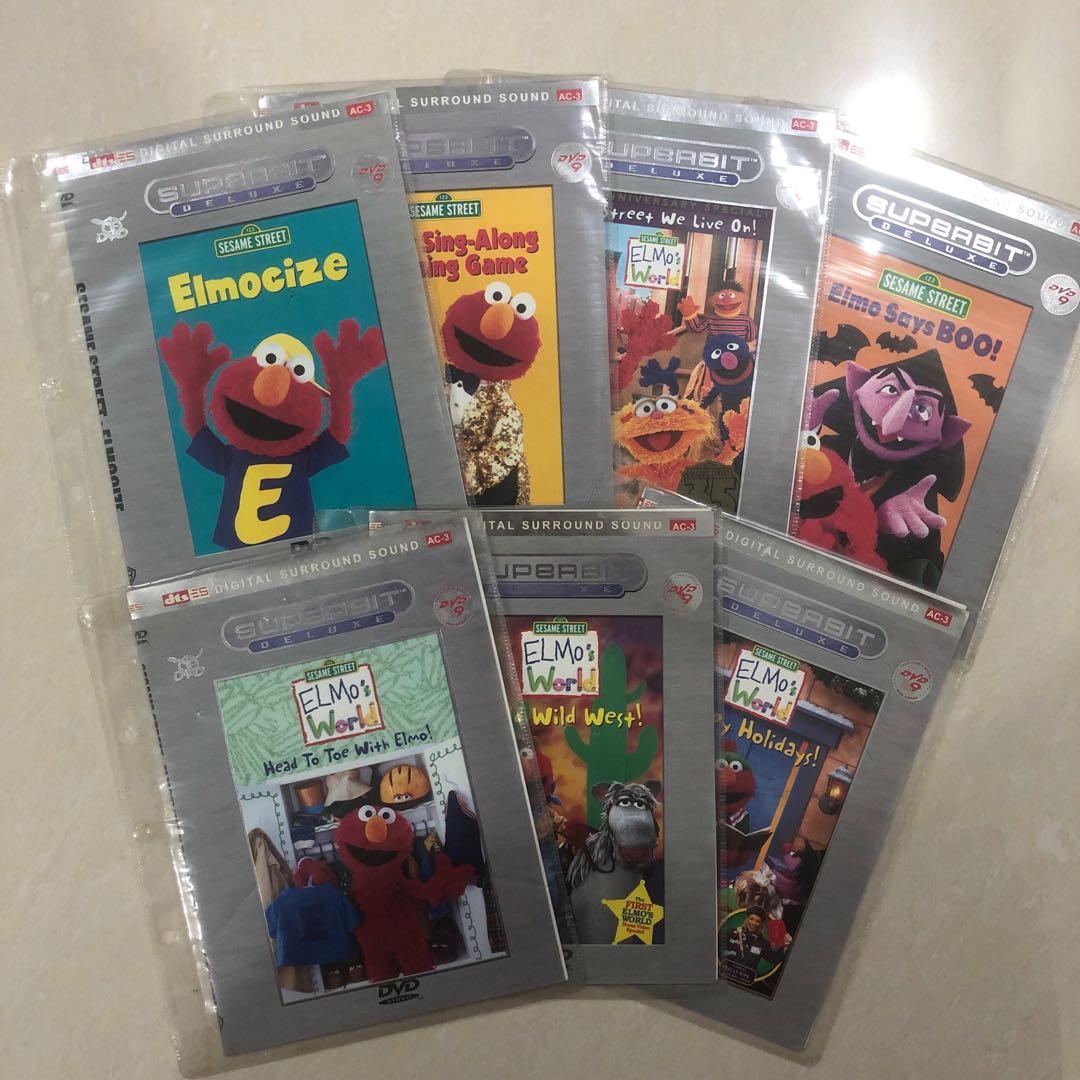 Elmo S World Sesame Street Learning Dvds Music Media Cds Dvds