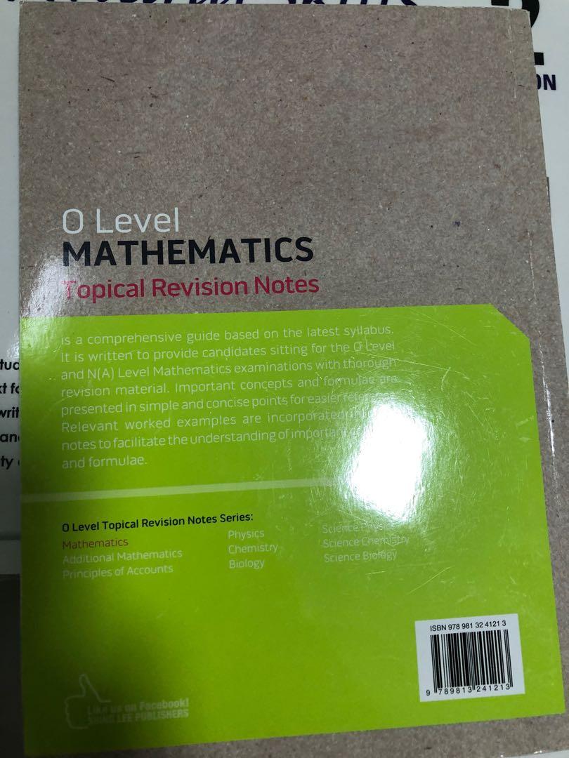 Emath Notes, Hobbies & Toys, Books & Magazines, Assessment Books on