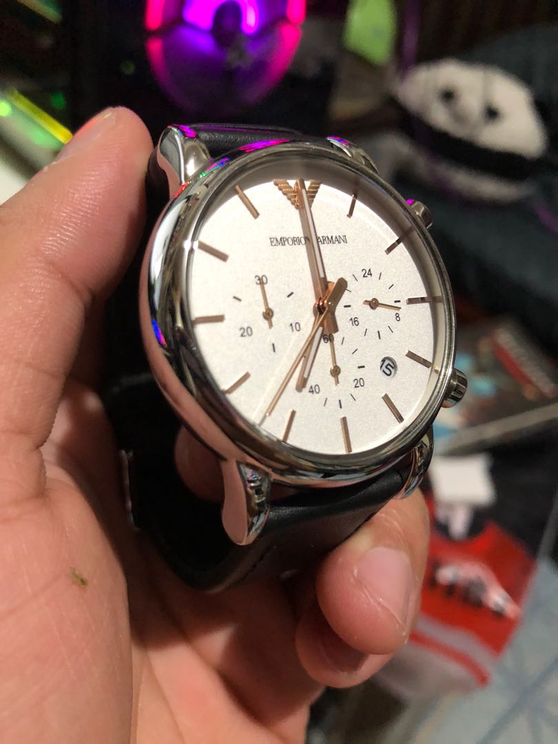 Emporio Armani AR2075 Men s Fashion Watches Accessories Watches on Carousell