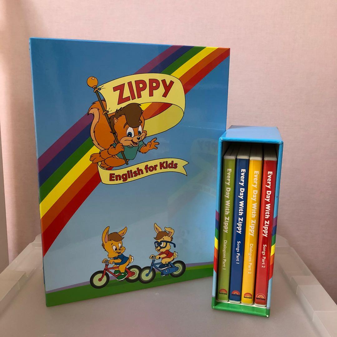 DWE everyday with zippy DVD CD - 知育玩具