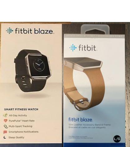 Fitbit blaze watch Band Mobile Phones Gadgets Wearables Smart Watches on Carousell