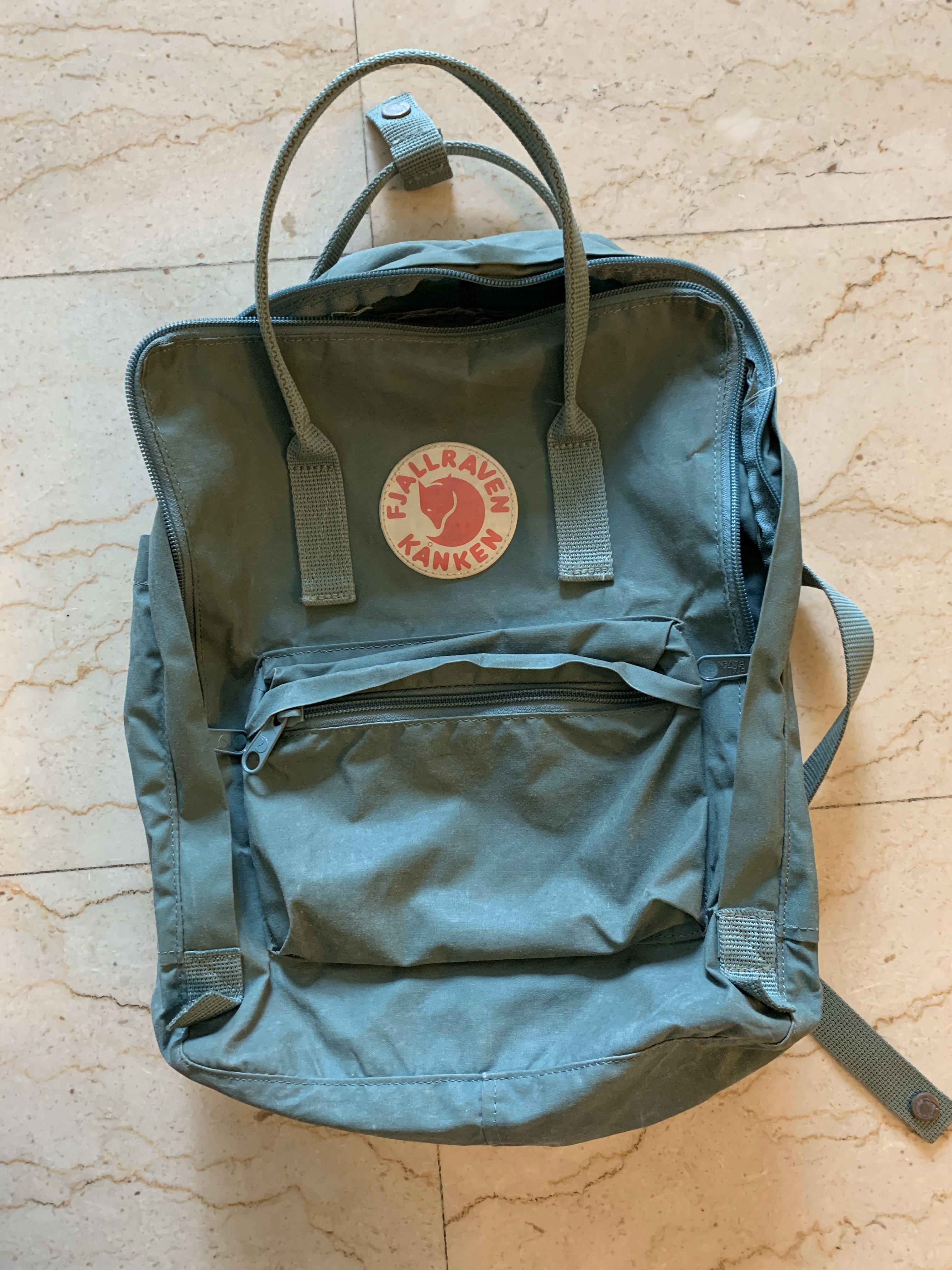 turquoise kanken bag