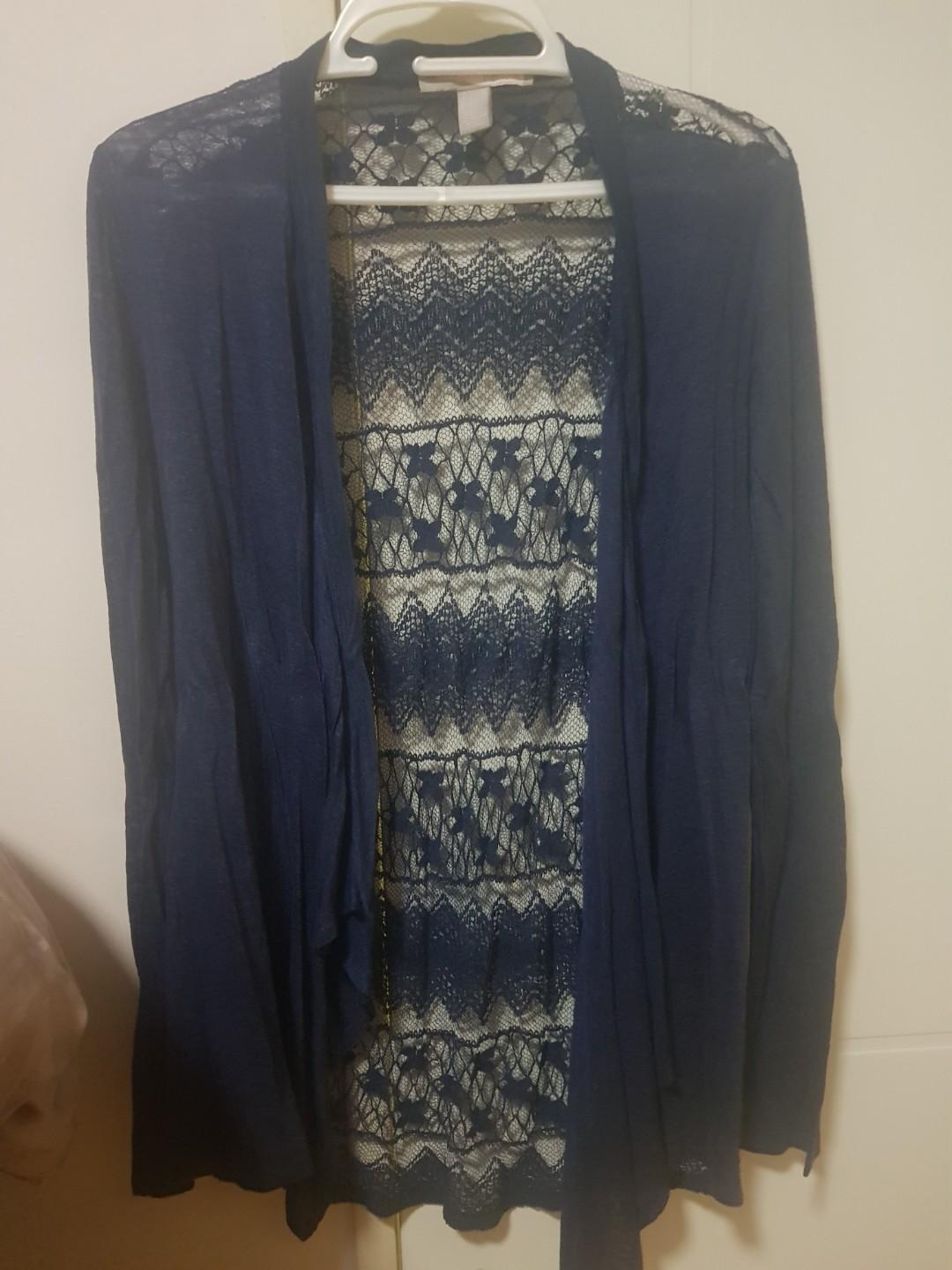 thin waterfall cardigan
