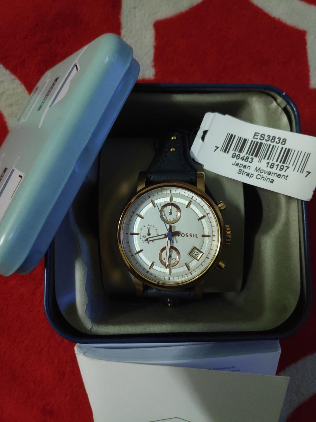 Fossil boyfriend es3838 clearance