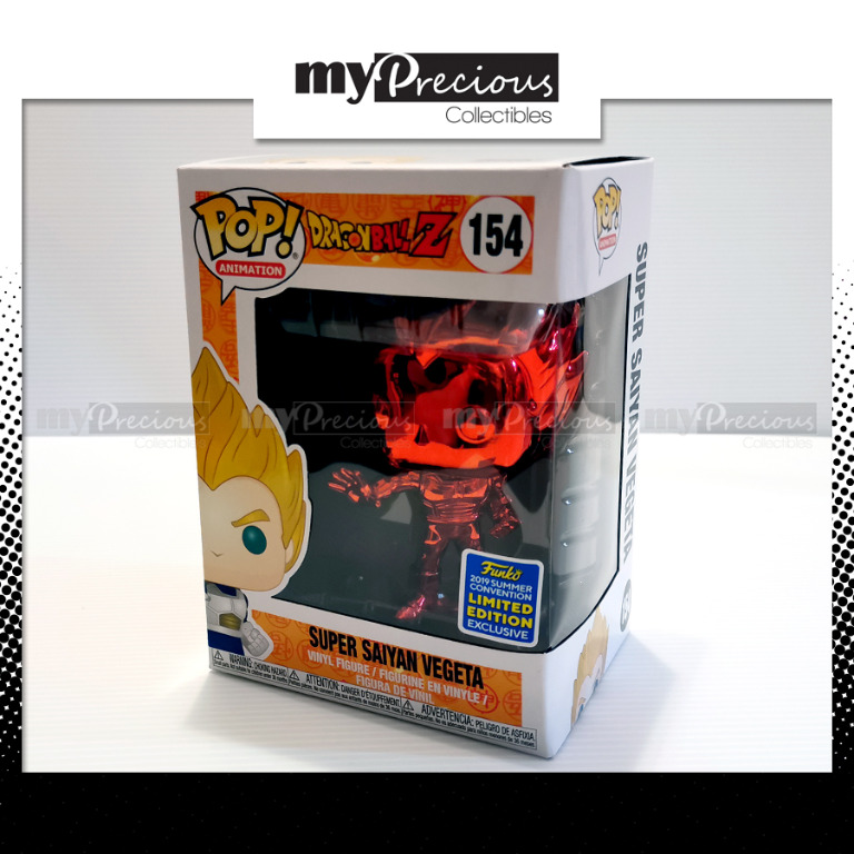 red chrome vegeta funko pop