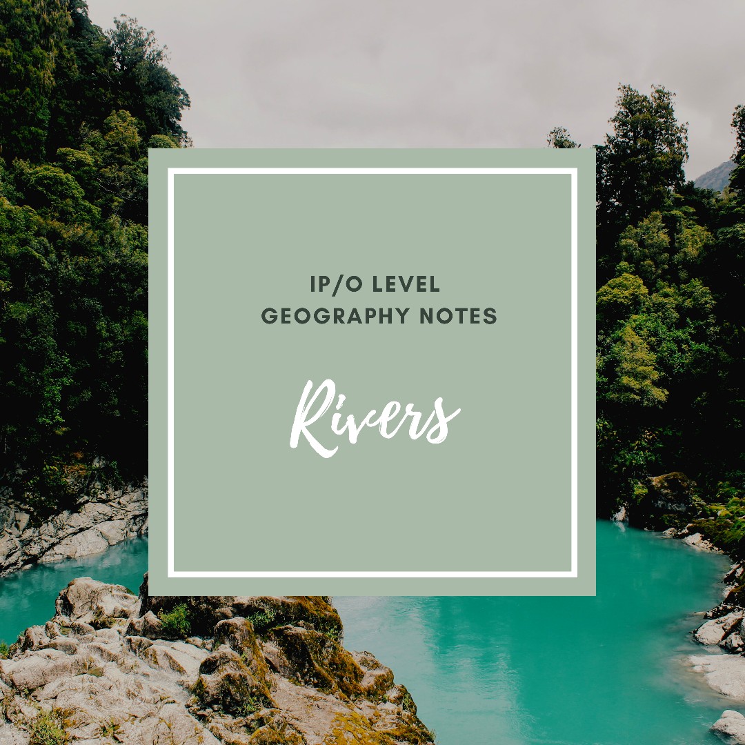 Notes About Rivers Geography Notes : Rivers (6 pages), Hobbies & Toys, Books & Magazines ...