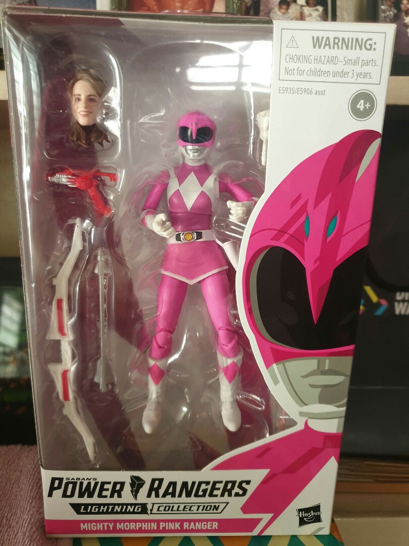 Pink for sale online Bandai Mighty Morphin Power Rangers 8" Pink Ranger Action Figure 
